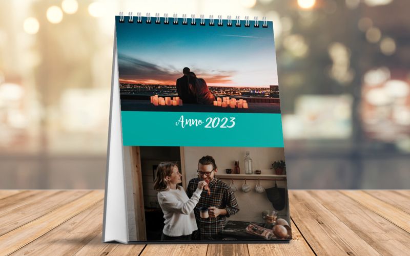 Calendario Da Tavolo Verticale Fresh