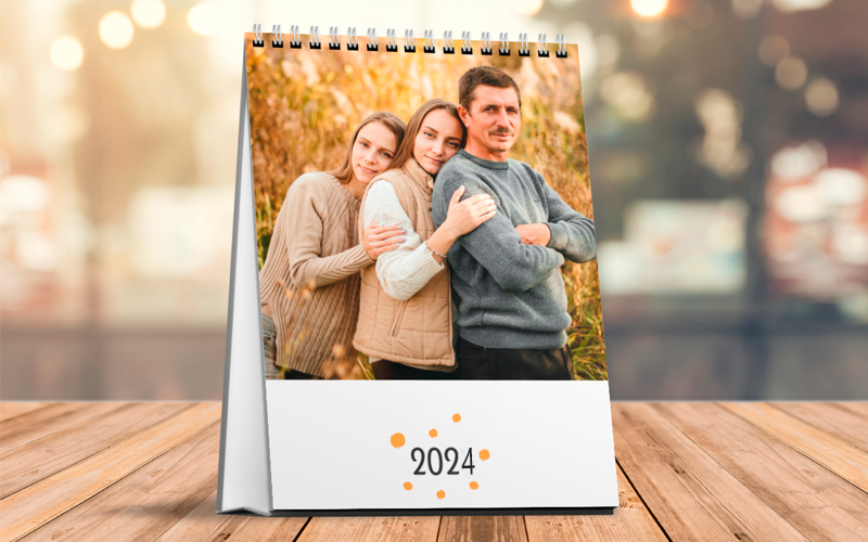 Calendario Da Tavolo Verticale Point